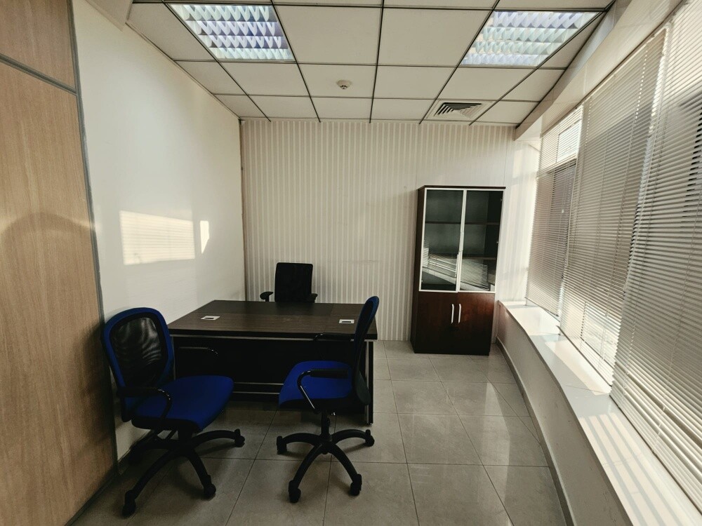 Furnished window veiw office - 6