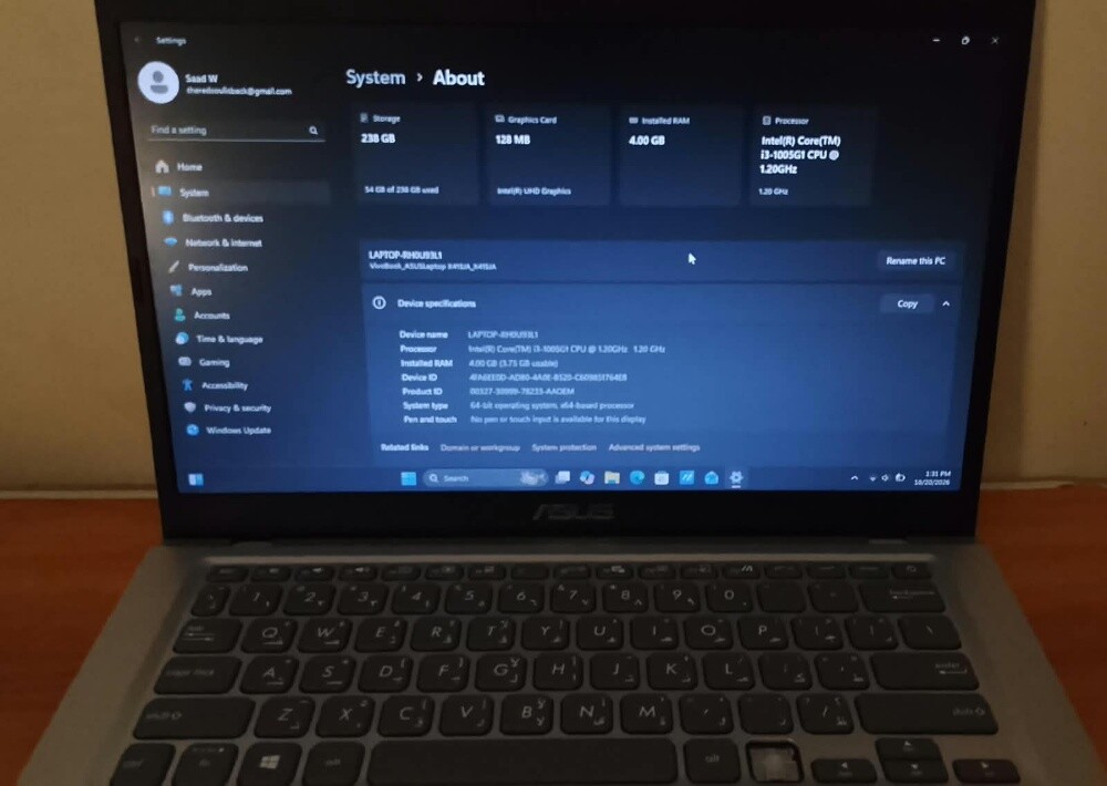 Asus laptop 10th gen - 3