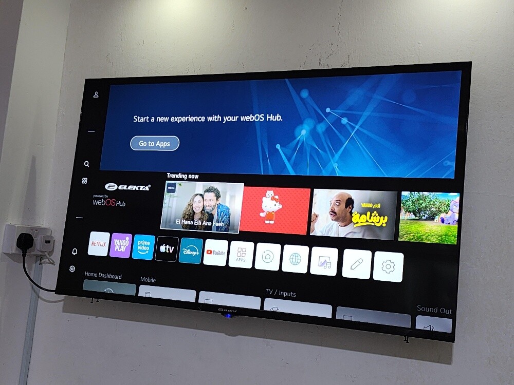 50 smart tv same like new condition - 2