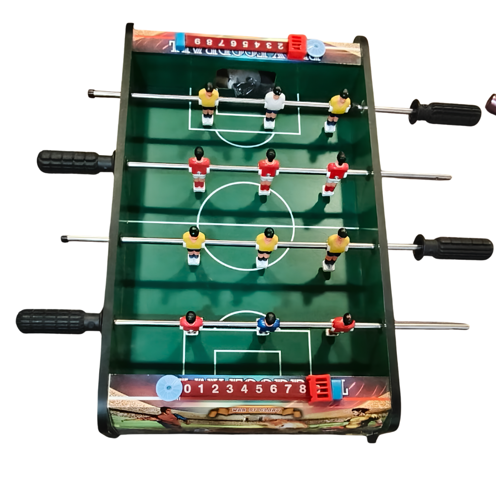 Mini tabletop foosball (table socce - 4