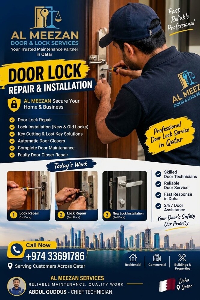 Professional Door Closer, Door Lock - 1