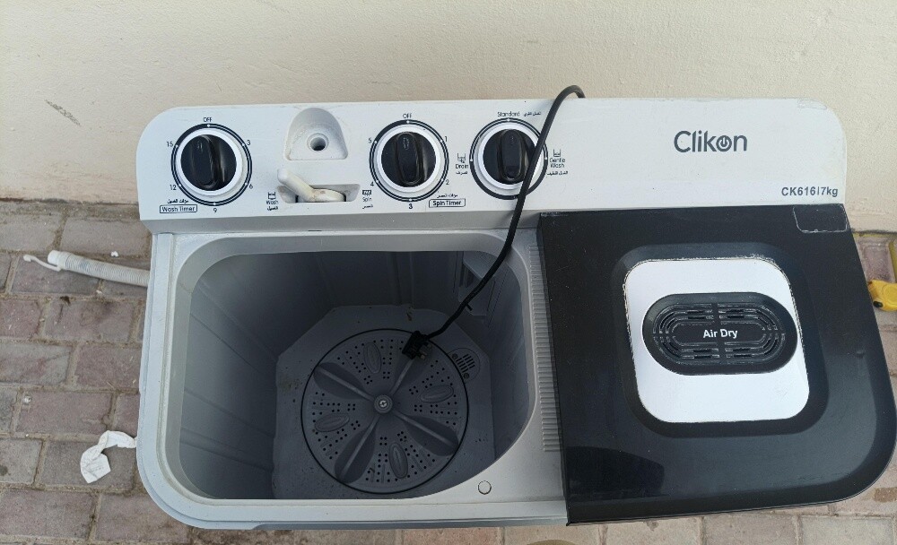 click on manual washing 7kg - 2