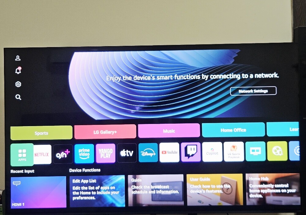 LG 75-Inch UHD 4K Ultra Smart TV - 1