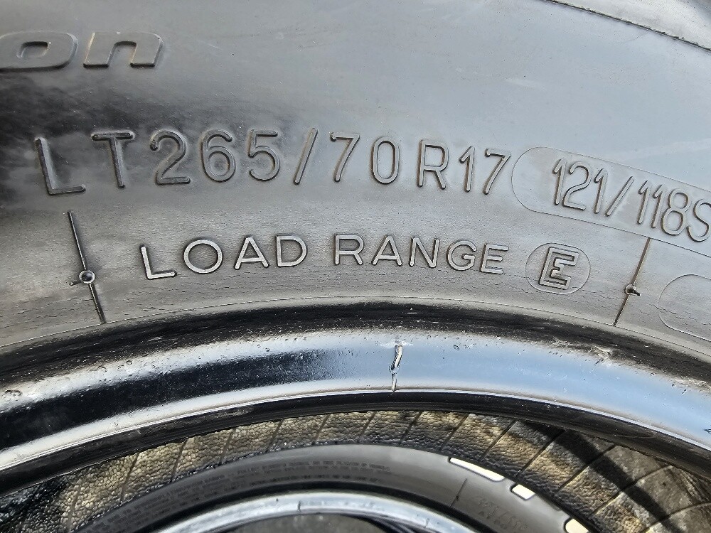 265-70-17,,, BFGOODRICH brand - 7