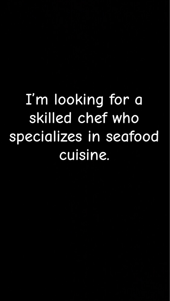 Seafood Chef - 1