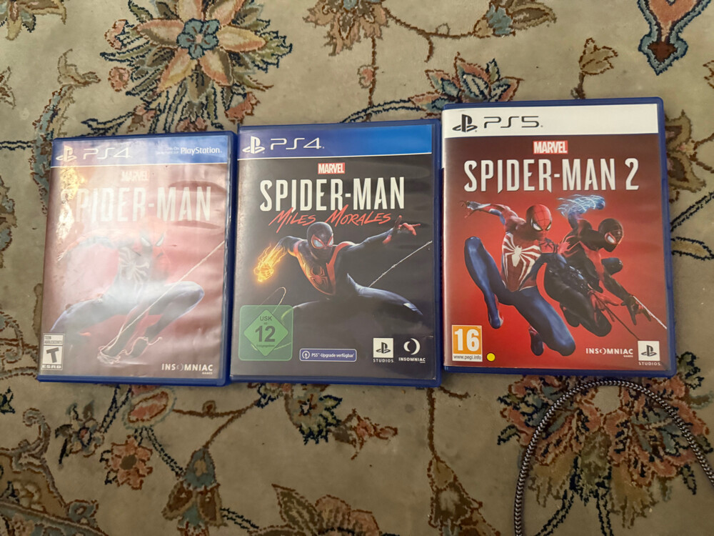 MARVEL SPIDERMAN PS FULL TRILOGY - 1