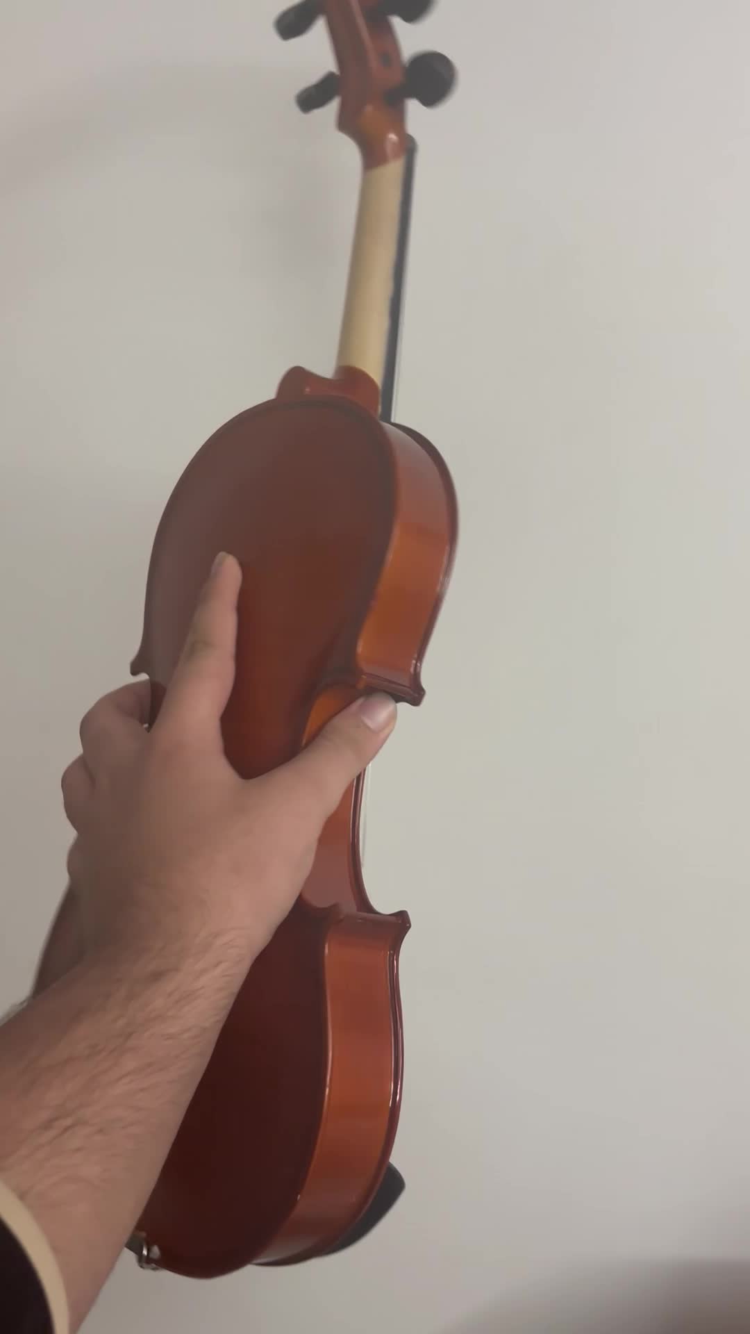 Wood Violin With Case - 9