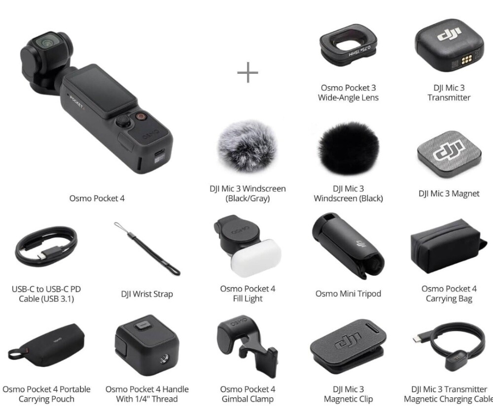 DJI Osmo Pocket 4 Creato combo - 1