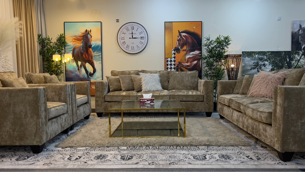 Homes r us brand 8 seater 3+3+1+1 - 6