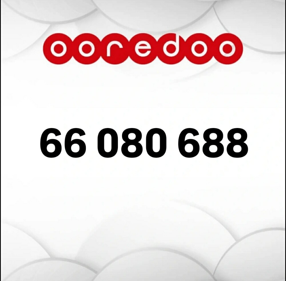 Ooredoo number - 1