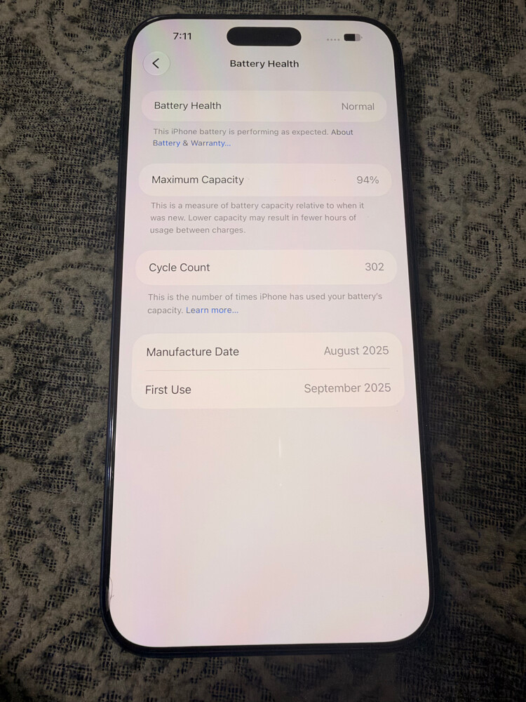 I phone 17 pro max  - 4