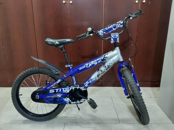 Kid's bike + training wheels - 4