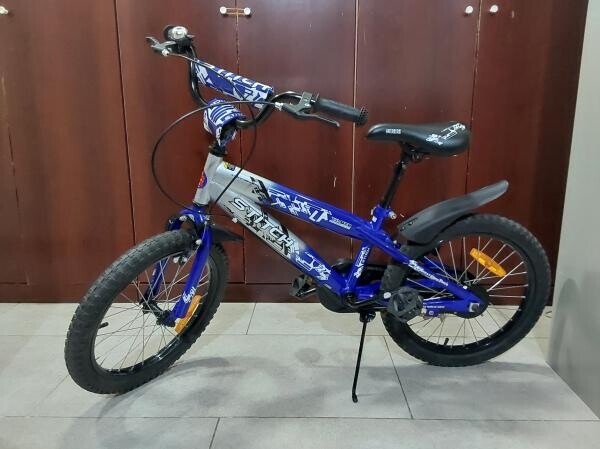 Kid's bike + training wheels - 1