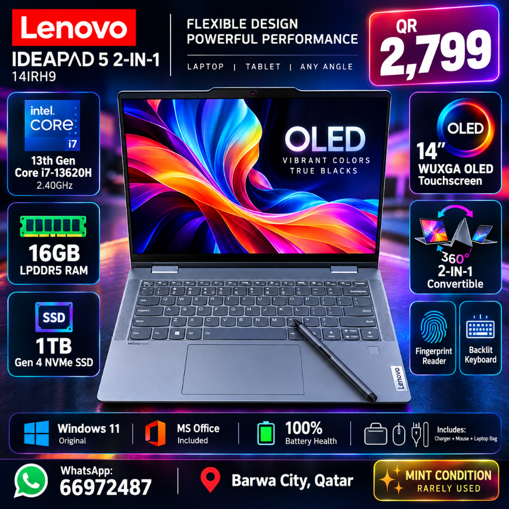 Lenovo i7-13thGen 16GB 1TB 14" OLED - 1