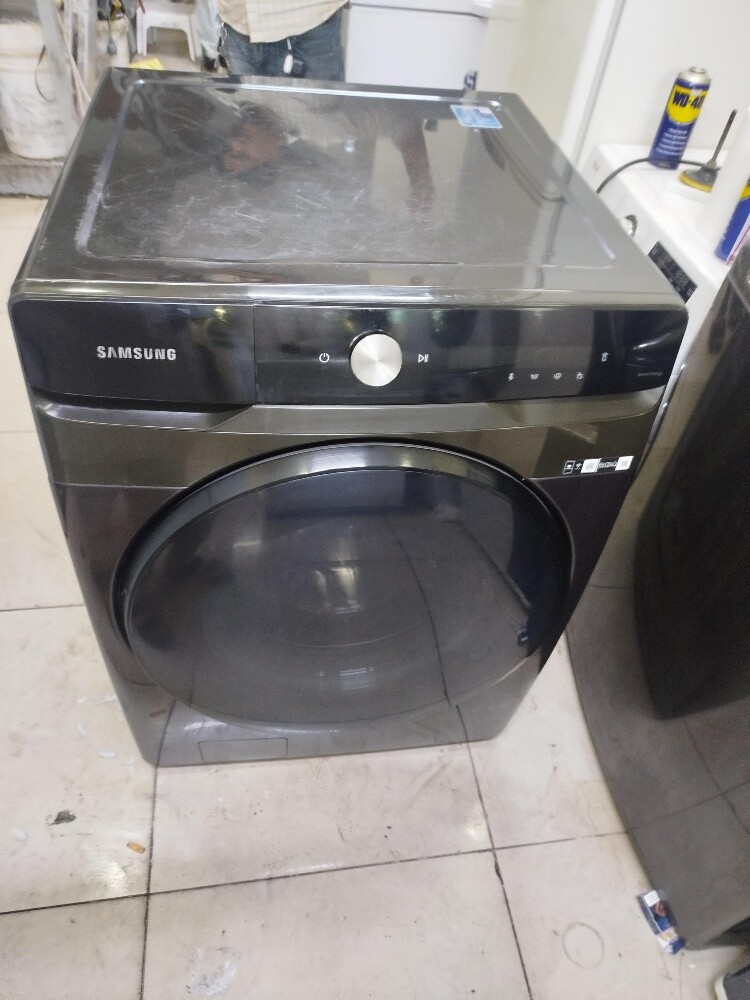 غسالة سامسونج سعة ٢١ كجم، مجفف سع - 2