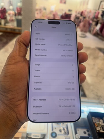 آيفون 17 برو ماكس 512 جيجابايت - 4