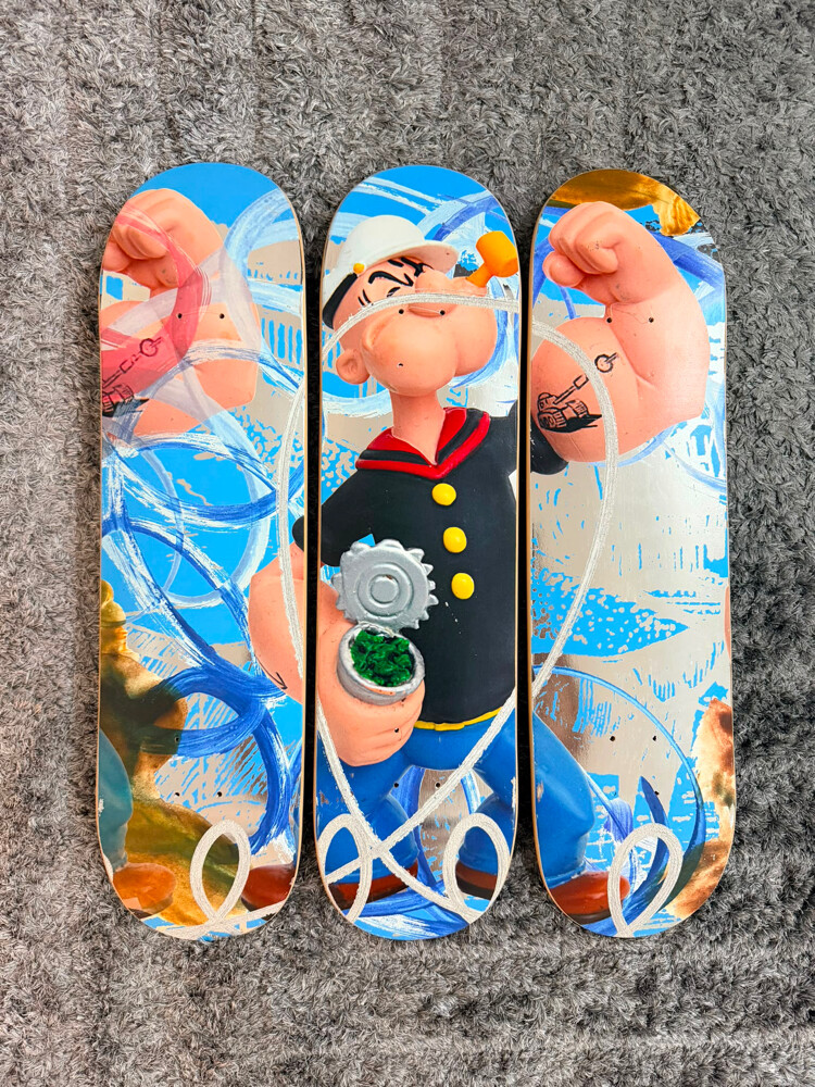 Jeff Koons x The Skateroom Popeye  - 2
