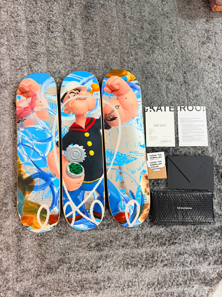 Jeff Koons x The Skateroom Popeye  - 3