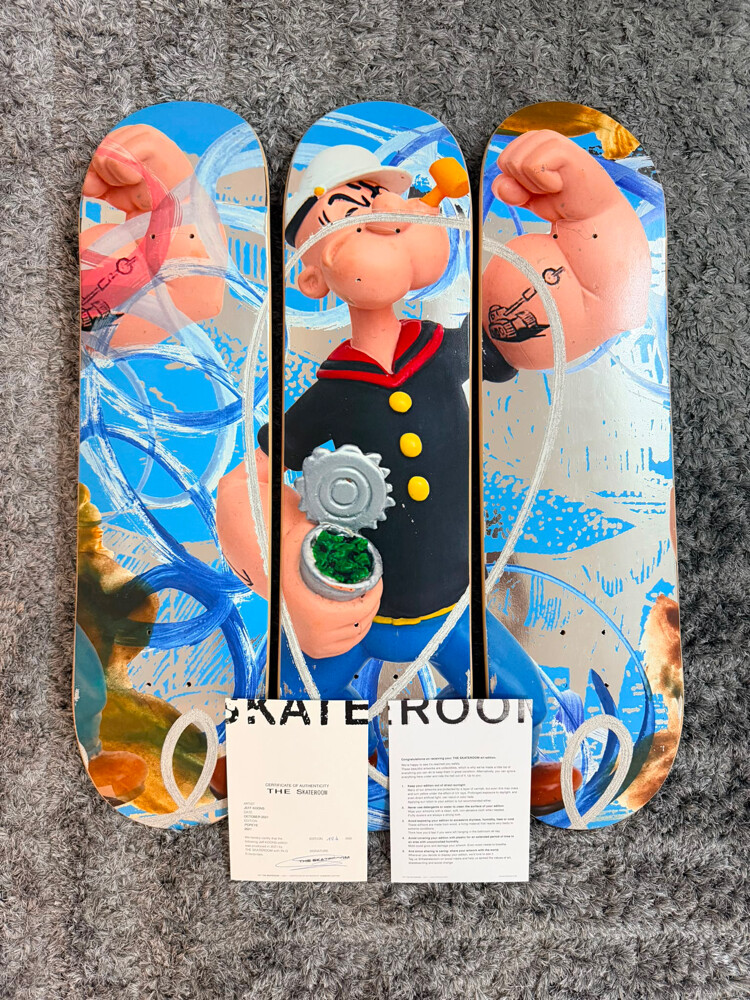 Jeff Koons x The Skateroom Popeye  - 1