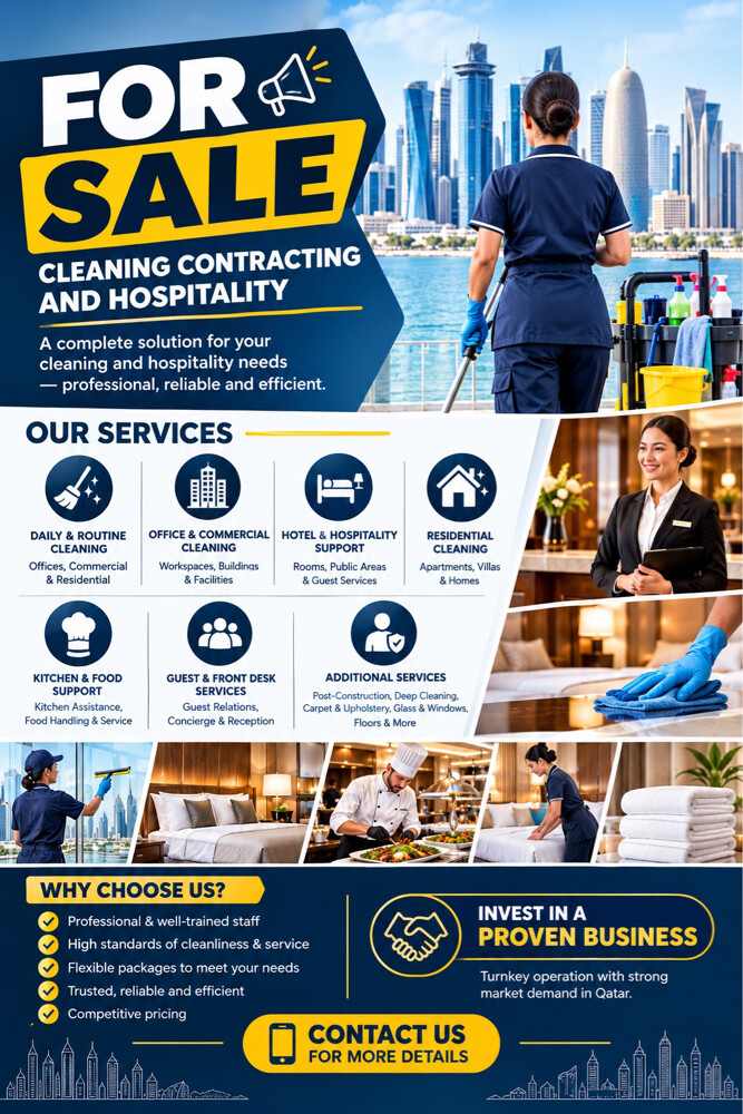 Cleaning, Contracting & Hospitality - 1