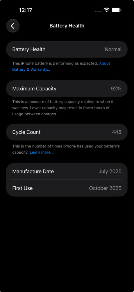 iPhone 17 Pro Max 512 GB used - 2