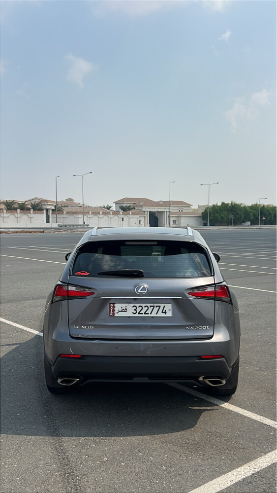 Lexus 200t with plate number  - 1