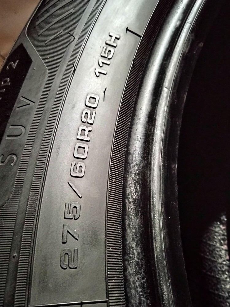 275-60-20,,,,, Goodyear brand - 5