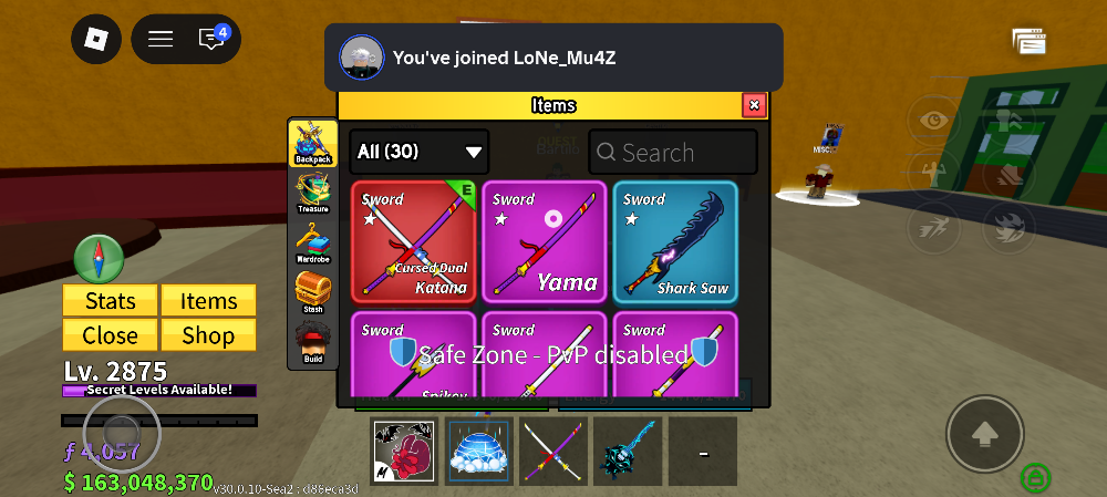roblox blox fruits account - 10