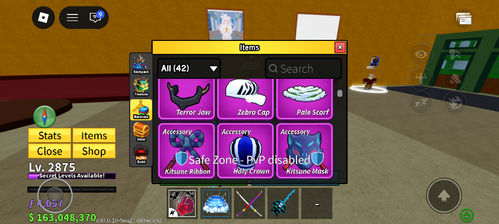 roblox blox fruits account - 5