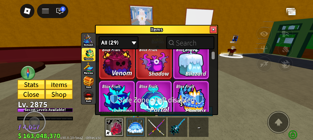 roblox blox fruits account - 8
