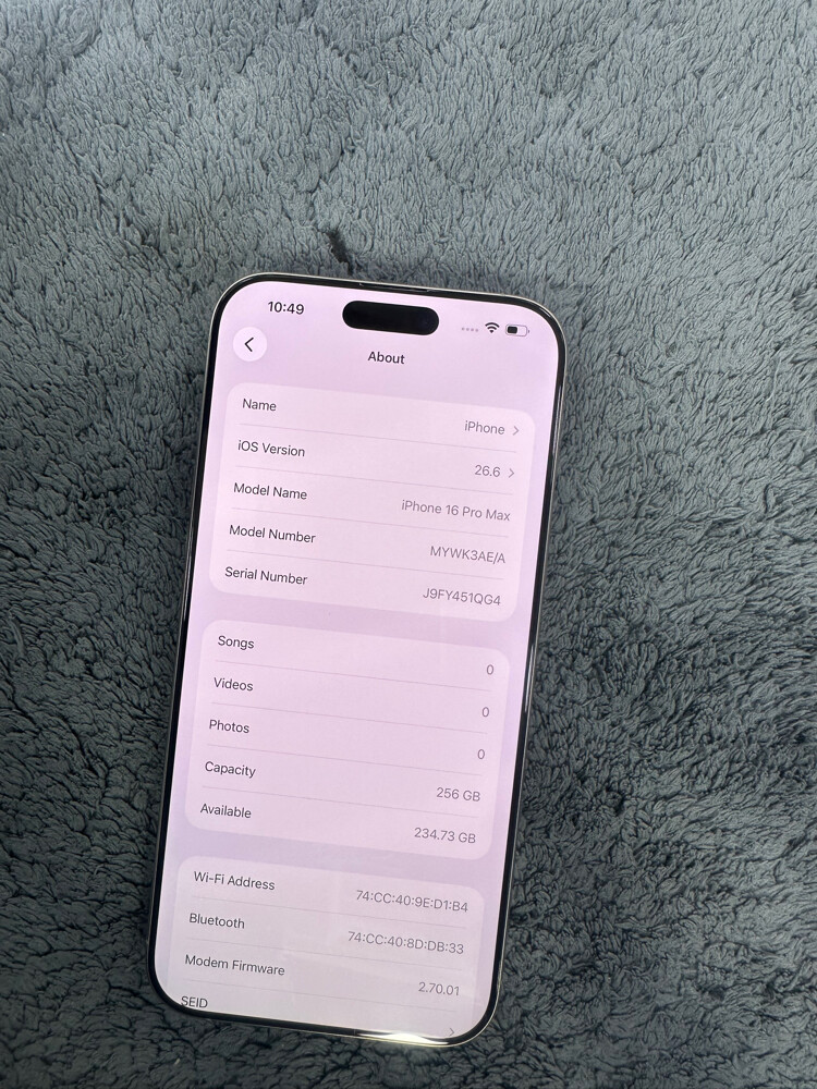 I phone 16 Pro Max 256 Gb  - 3