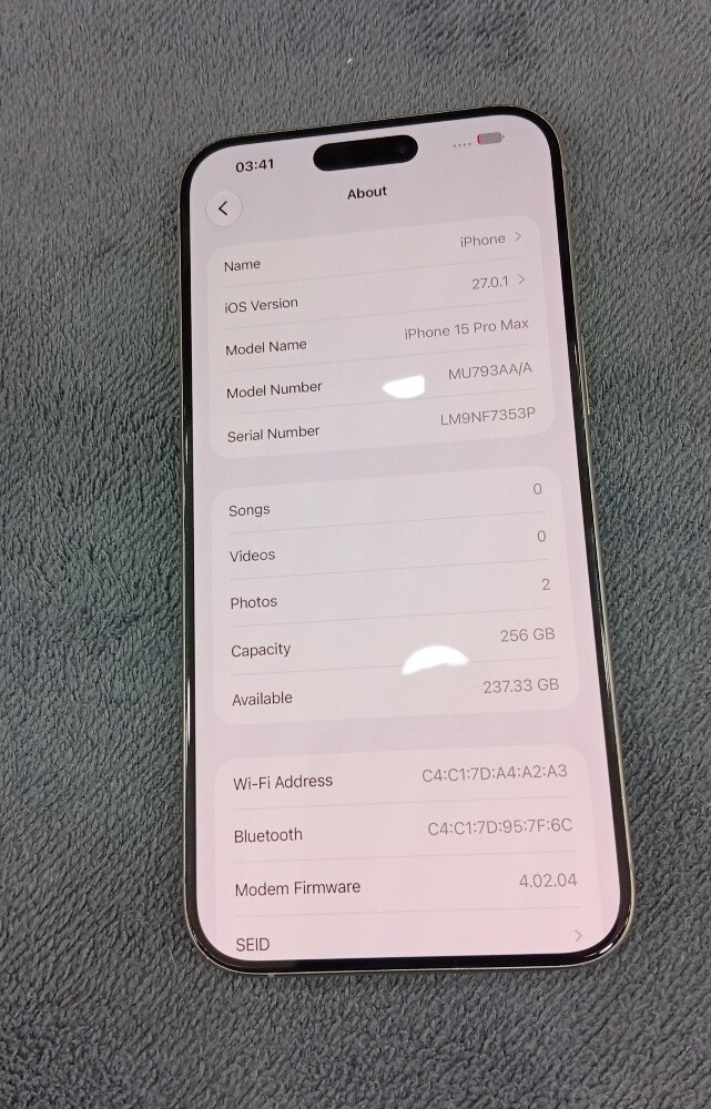 15 pro max 256GB Arabic - 6