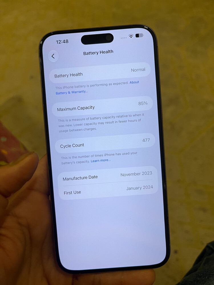 iphone 15 promax 256 85% - 4