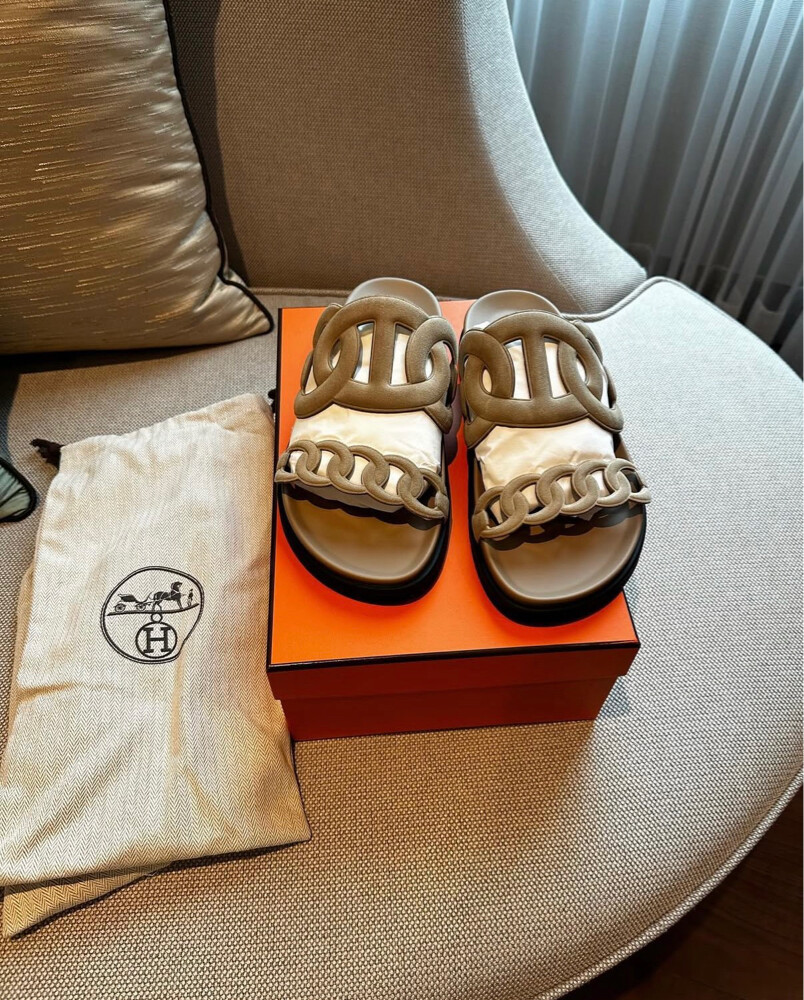 Hermes Extra Sandal Beige - 2