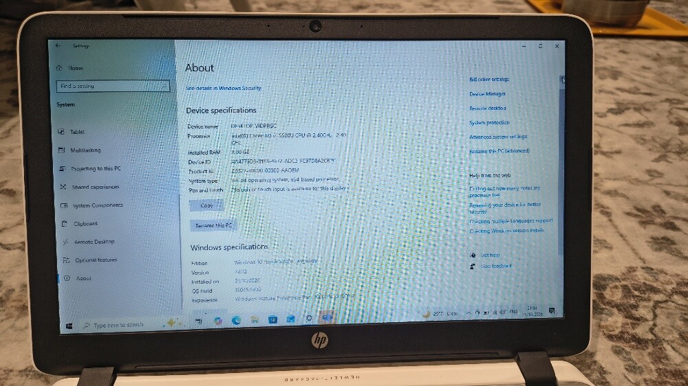 Hp pavilion 15 notebook - 7