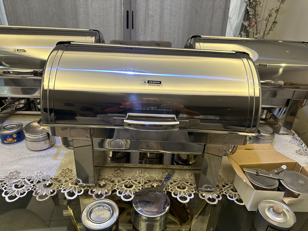 Zebra Extra Stainless Steel Food Wa - 1