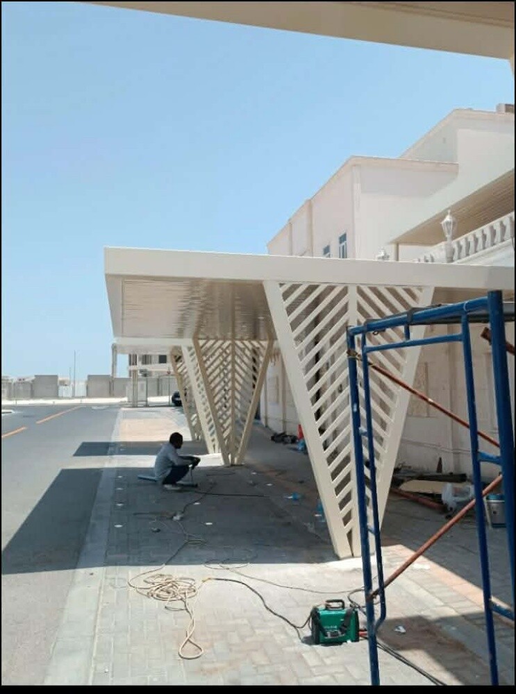 نقوم بجميع اعمال الحدادةتركيب مظل - 5