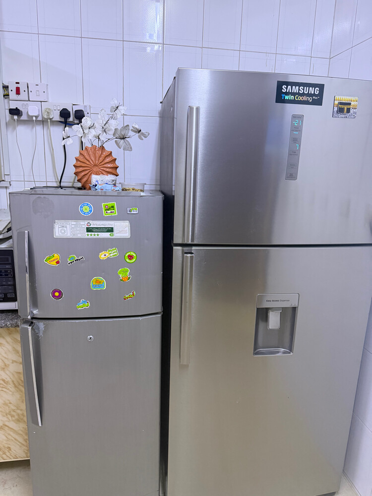 2 refrigerators - 1