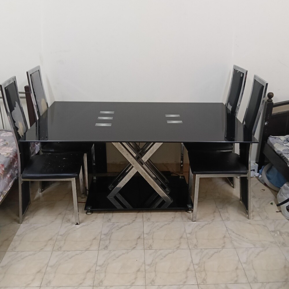 BIG TABLE WITH 4 CHAIRS - 3