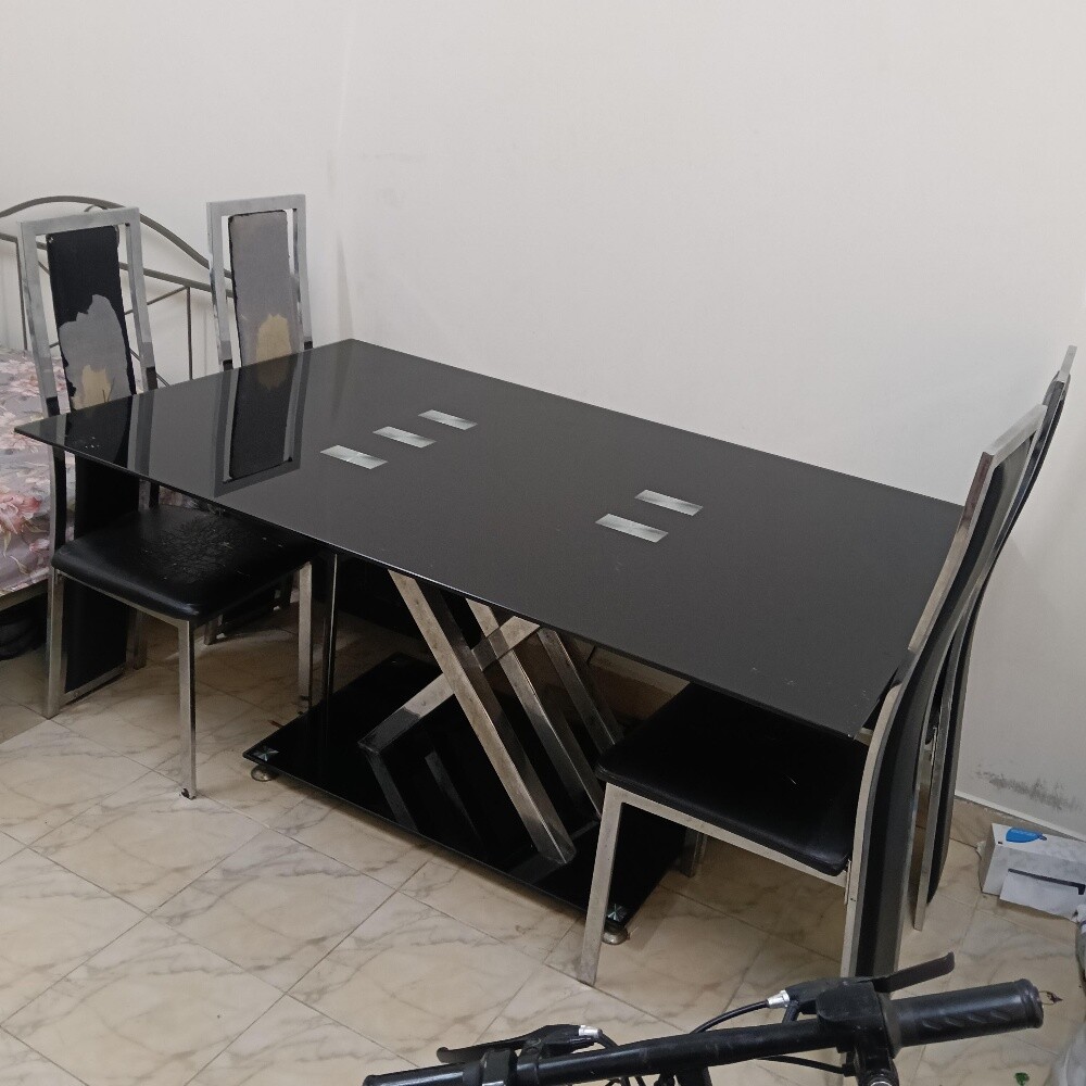 BIG TABLE WITH 4 CHAIRS - 2