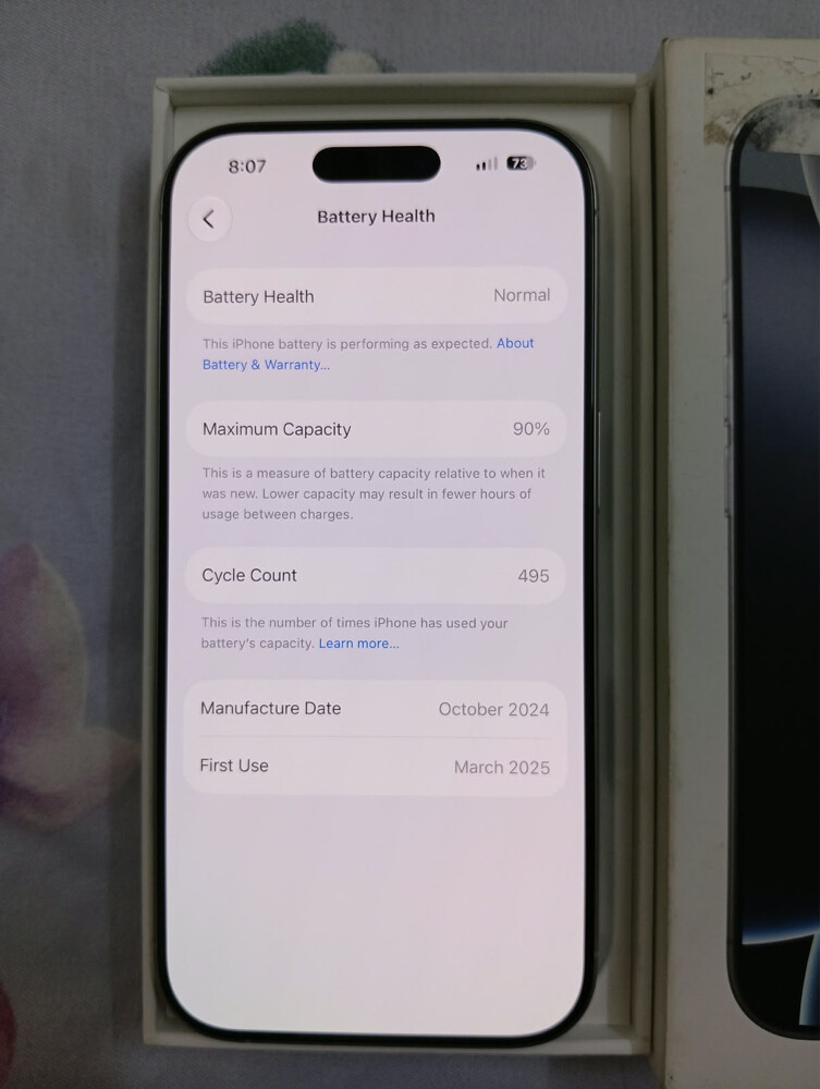 iPhone 16 pro 256 GB - 7