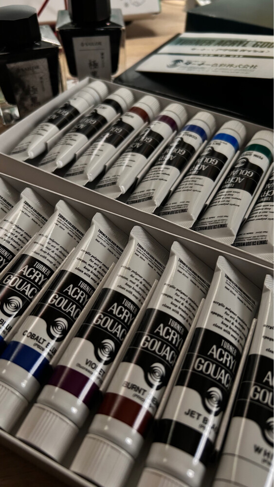 Turpen Acrylic Gouache Paint Set - 2
