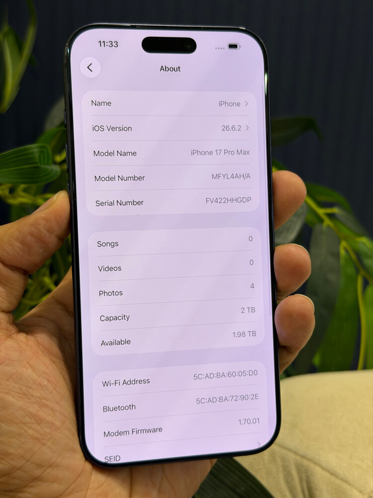 iPhone 17 Pro Max 2 TB  - 2
