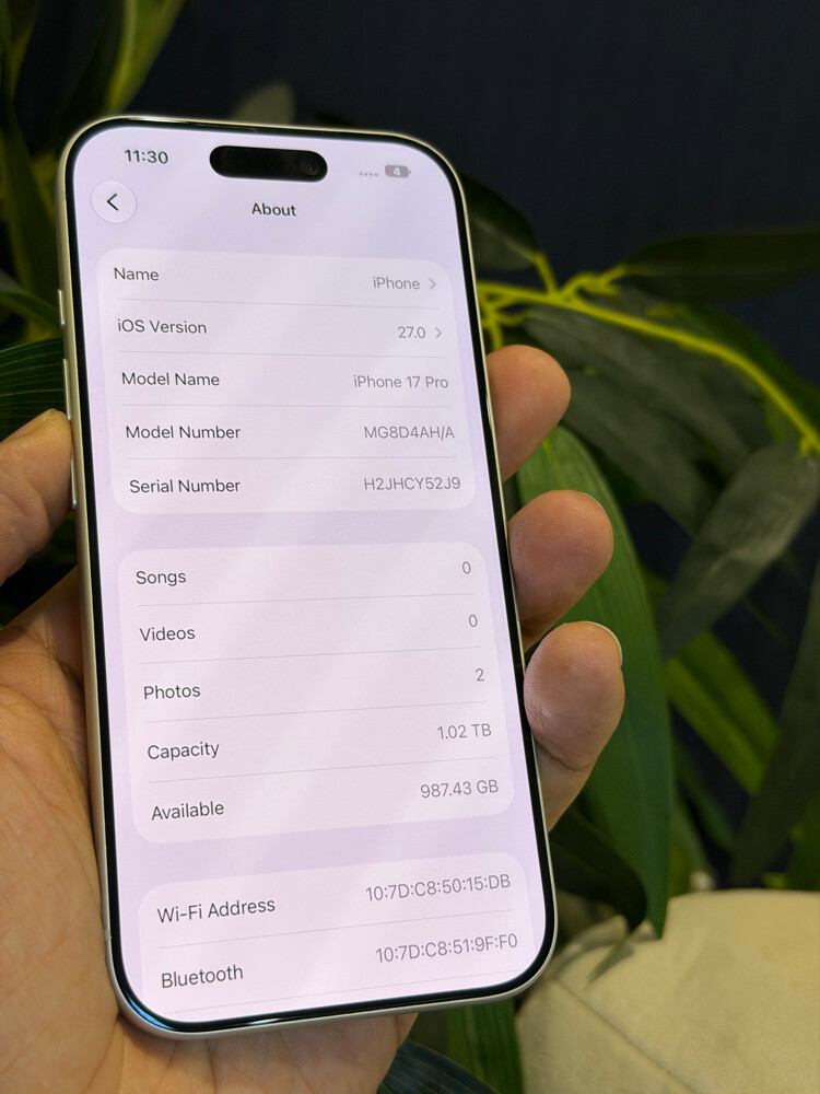 iPhone 17 Pro 1 TB 94% - 2