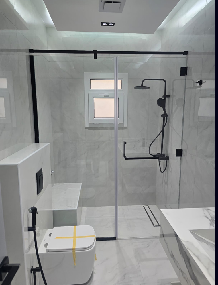 shower glass work - 1