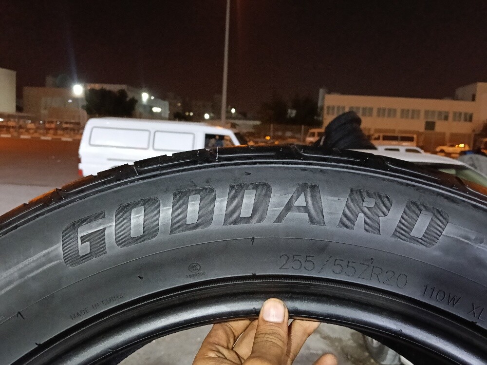 255/55/ZR20.Goddard brand - 5