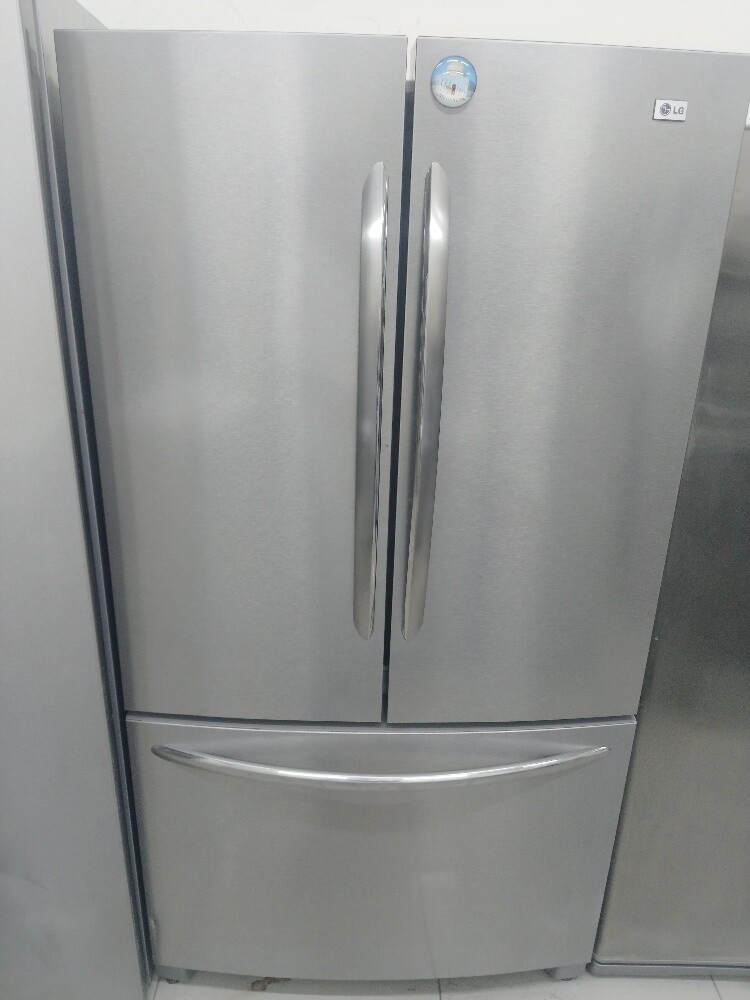 lg 3 door fridge good condition - 1