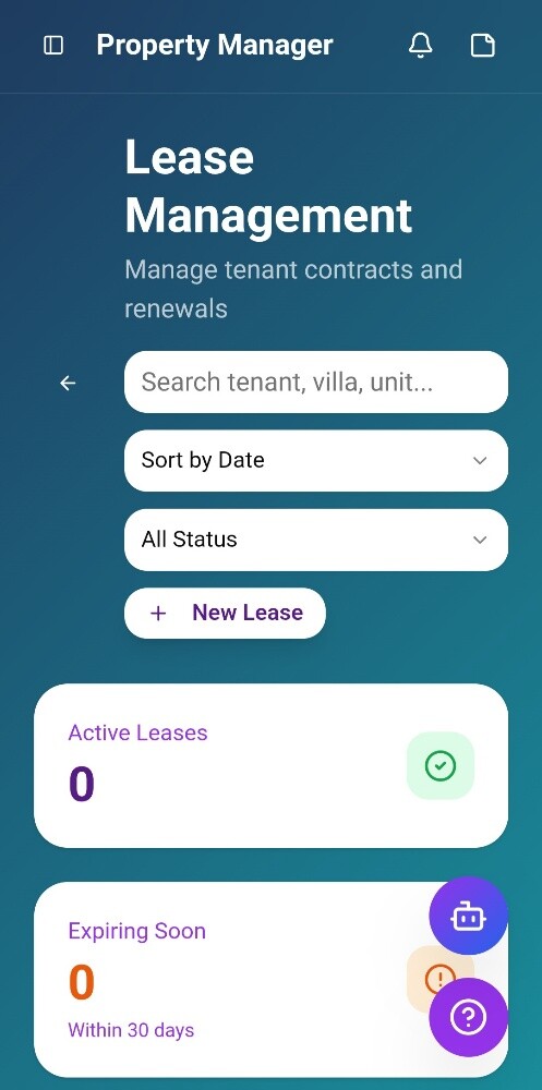 Property & Villa Management App - 1