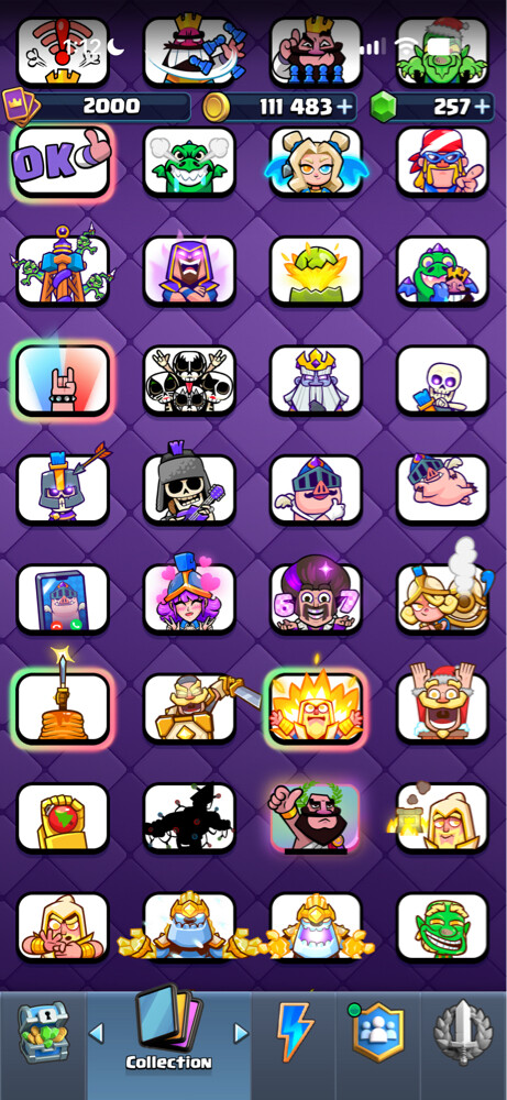 clash royale account  - 17