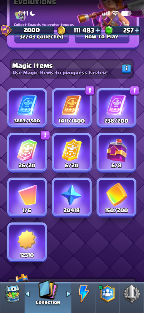 clash royale account  - 13